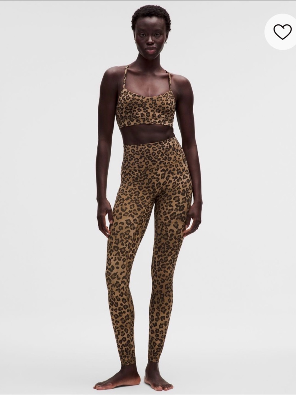 SOLD OUT Lululemon Align No Line High-Rise Pant Leggings 28 True Leopard Multi 4